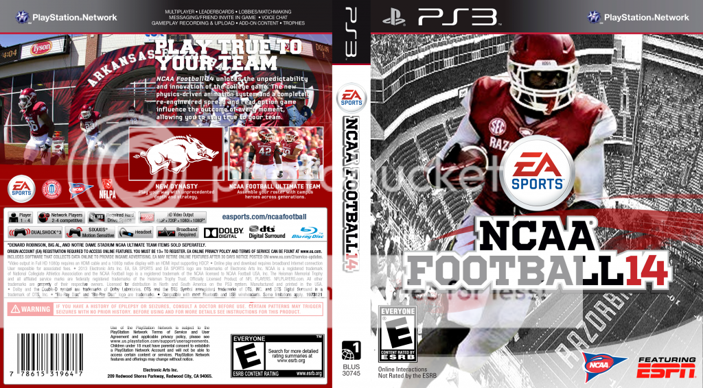 NCAA Football 14 Custom Covers Page 176 Operation Sports Forums